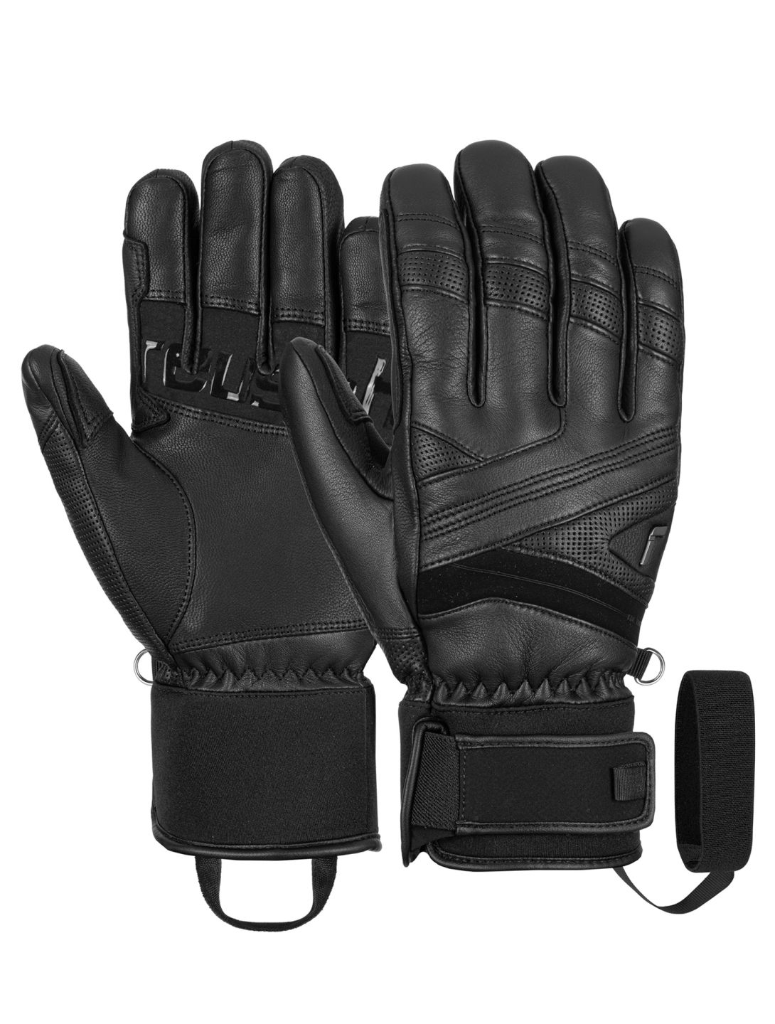 Reusch, Classic Pro guanti da sci uomo Black nero 