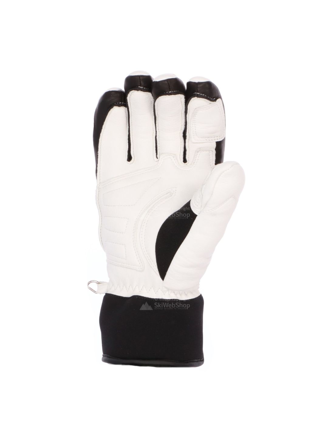 Compra Master Pro guanto da sci uomo Reusch in nero-bianco