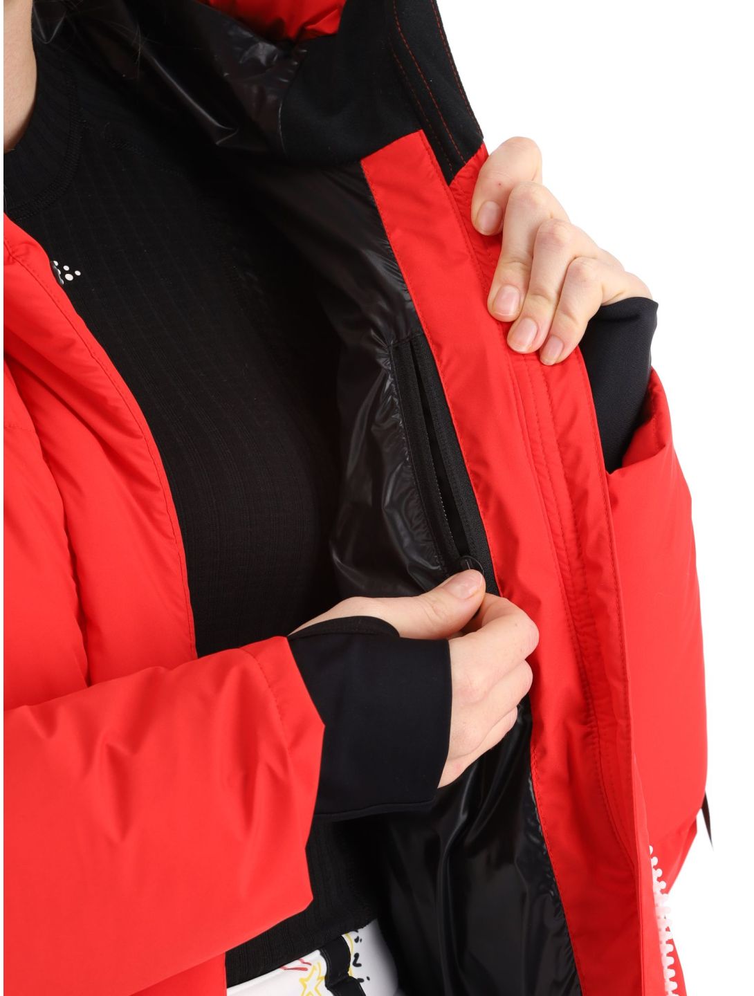 Rossignol, JC De Castelbajac Modul Down Bomber giacca sci donna Red rosso 