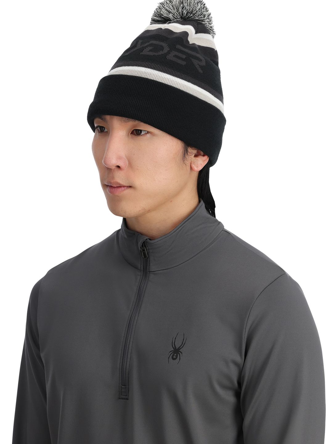 Spyder, Icebox cappello uomo Black nero 