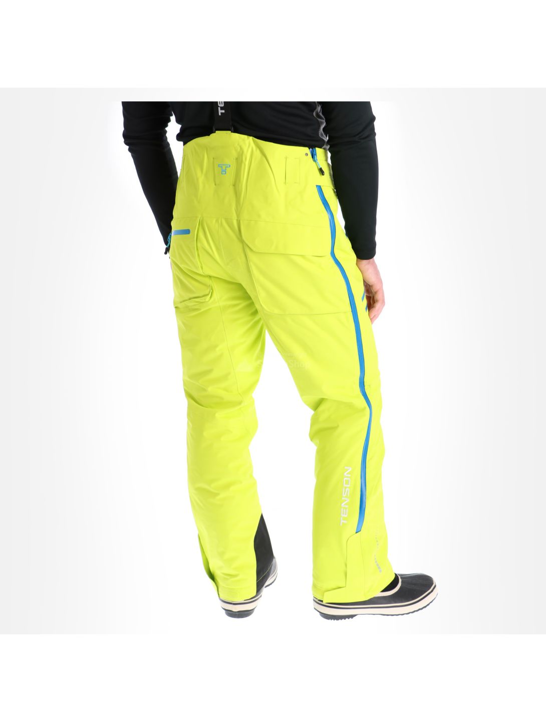 Tenson, Buck Race, pantaloni da sci, uomo, verde lime