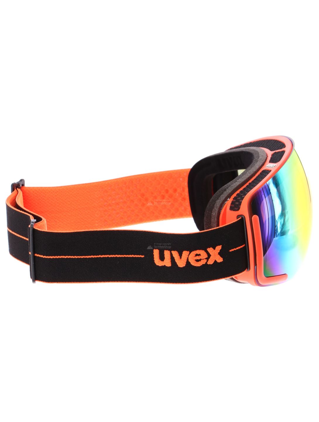 Uvex, Big 40 FM, maschera sci, arancio