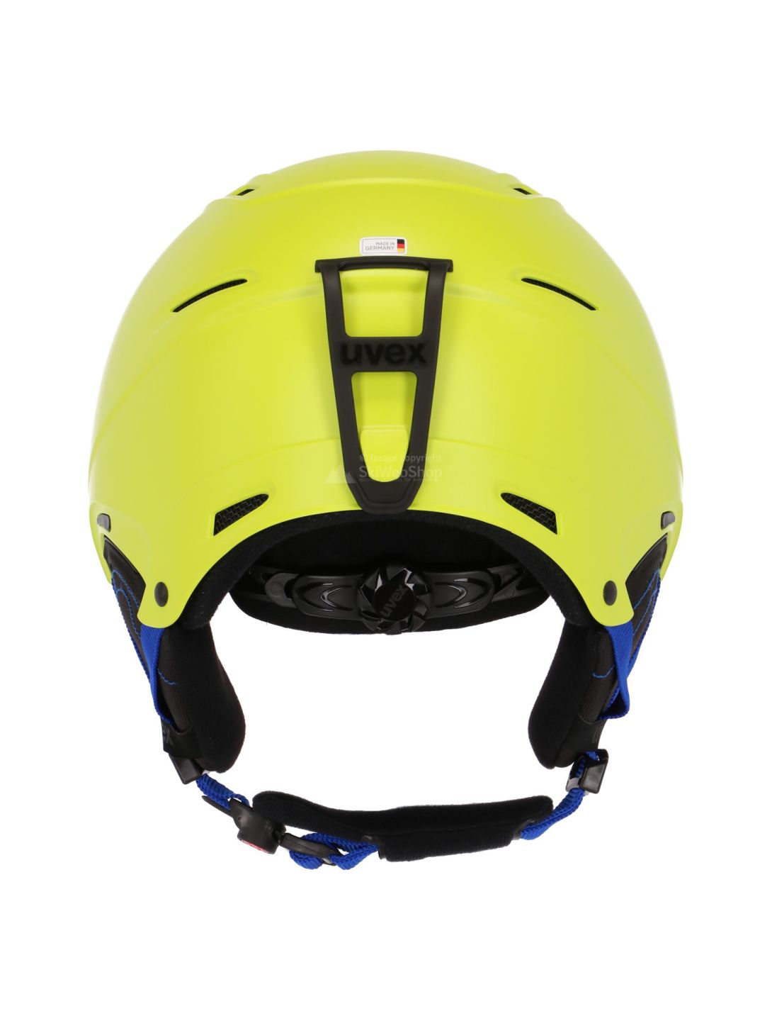 Uvex, P1us 2.0 casco sci, lime opaco