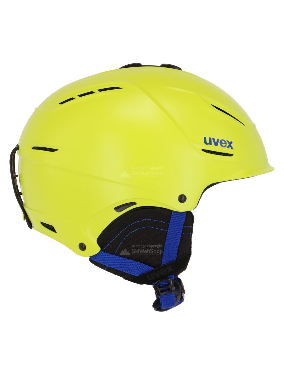 Uvex, P1us 2.0 casco sci, lime opaco