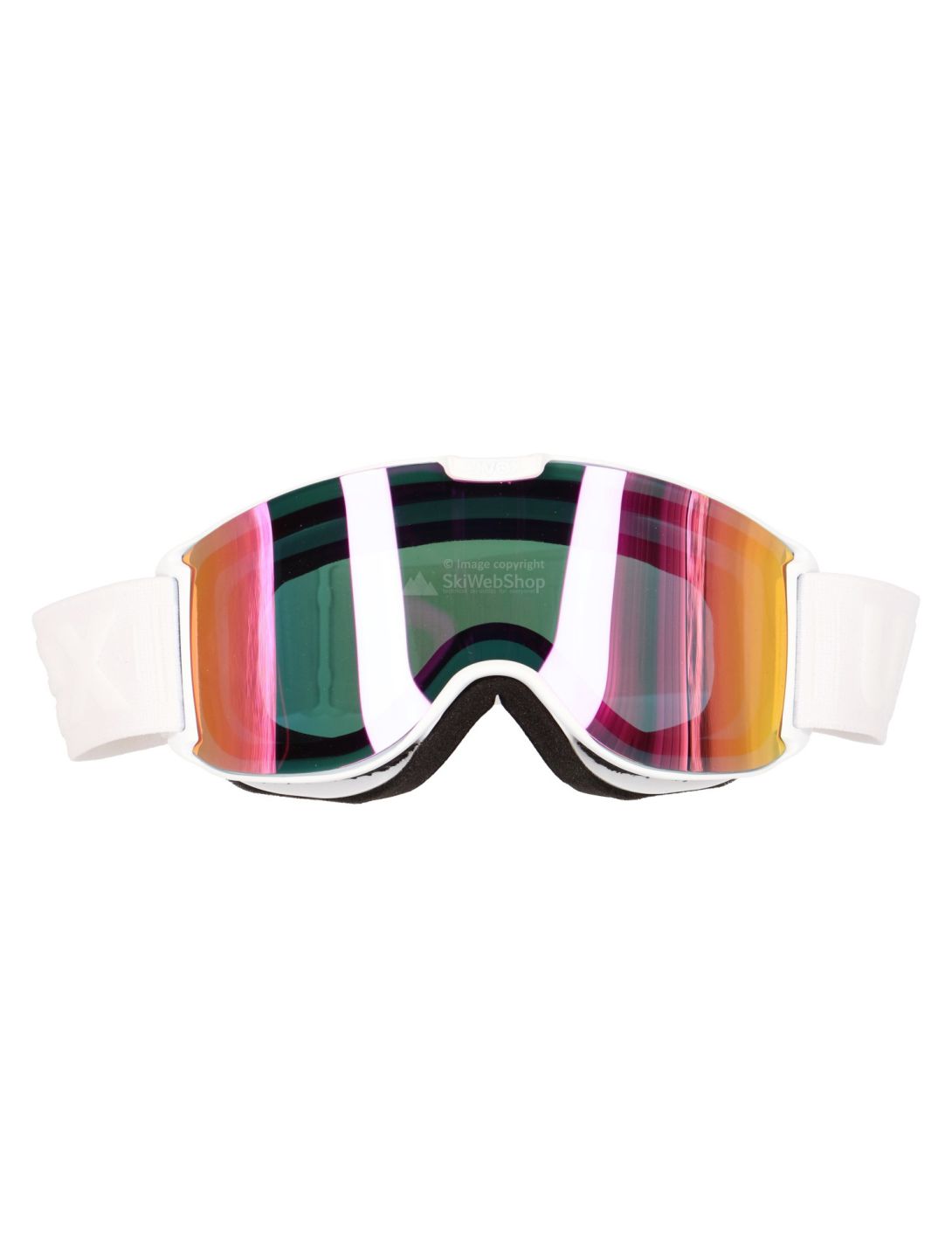 Uvex, Skyper LM, maschera sci, bianco opaco