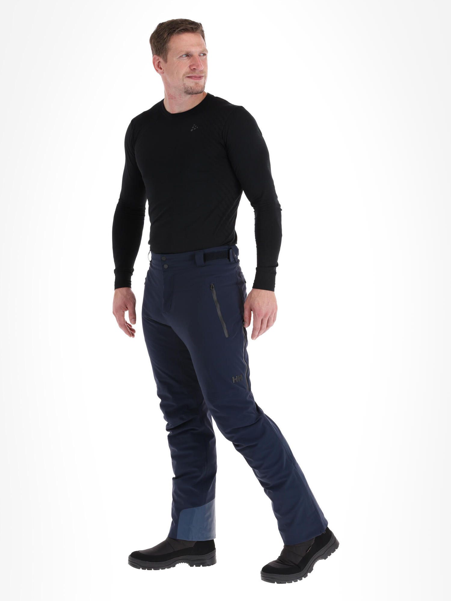 Helly Hansen, Alpha Lifaloft pantaloni da sci uomo navy blu